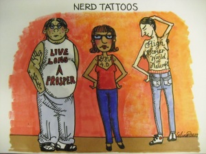 nerd tattoos